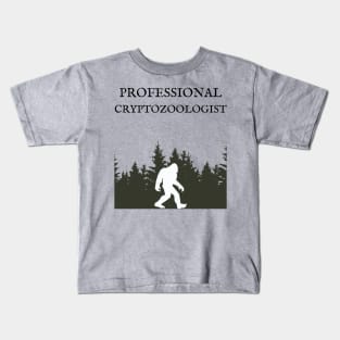 Professional Cryptozoologist Kids T-Shirt